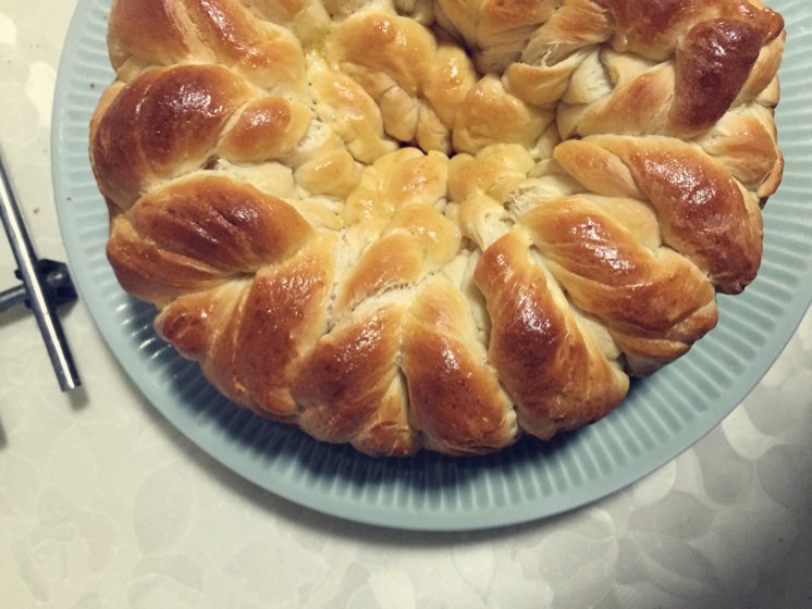 手撕千层花朵面包