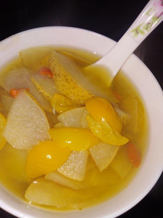 止咳润喉梨汤