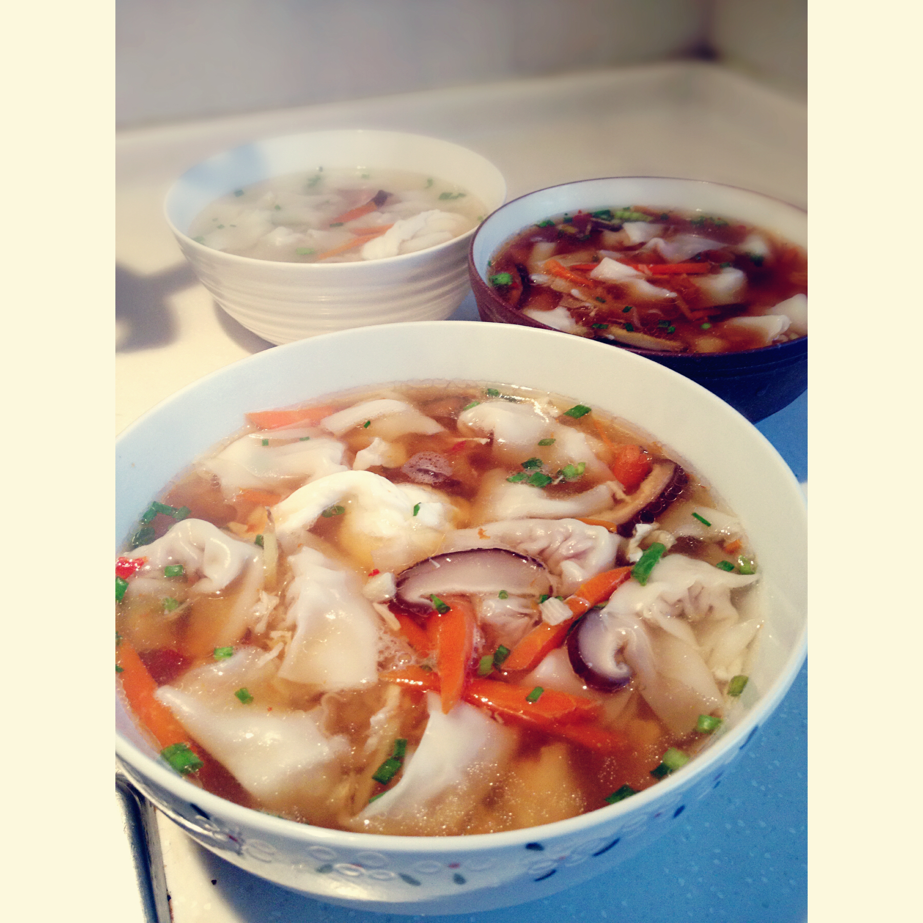 鲜肉小馄饨（附包馄饨手法）