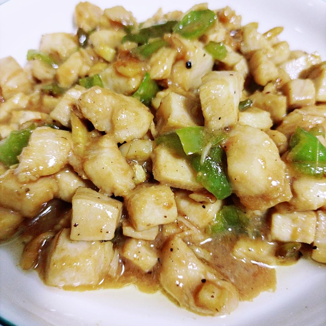 超嫩的小炒鸡胸肉