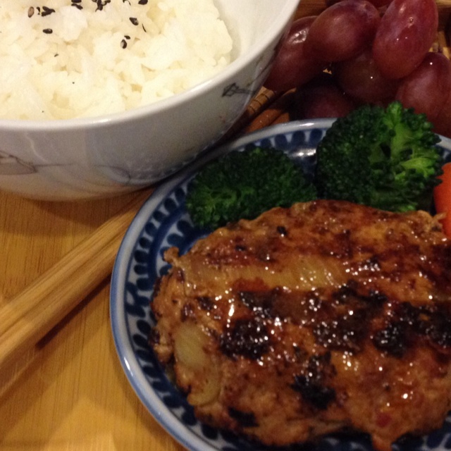 日式汉堡肉