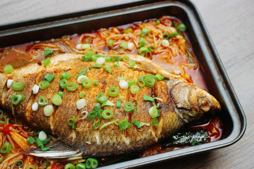 老少皆宜的烤箱菜--香辣烤鱼
