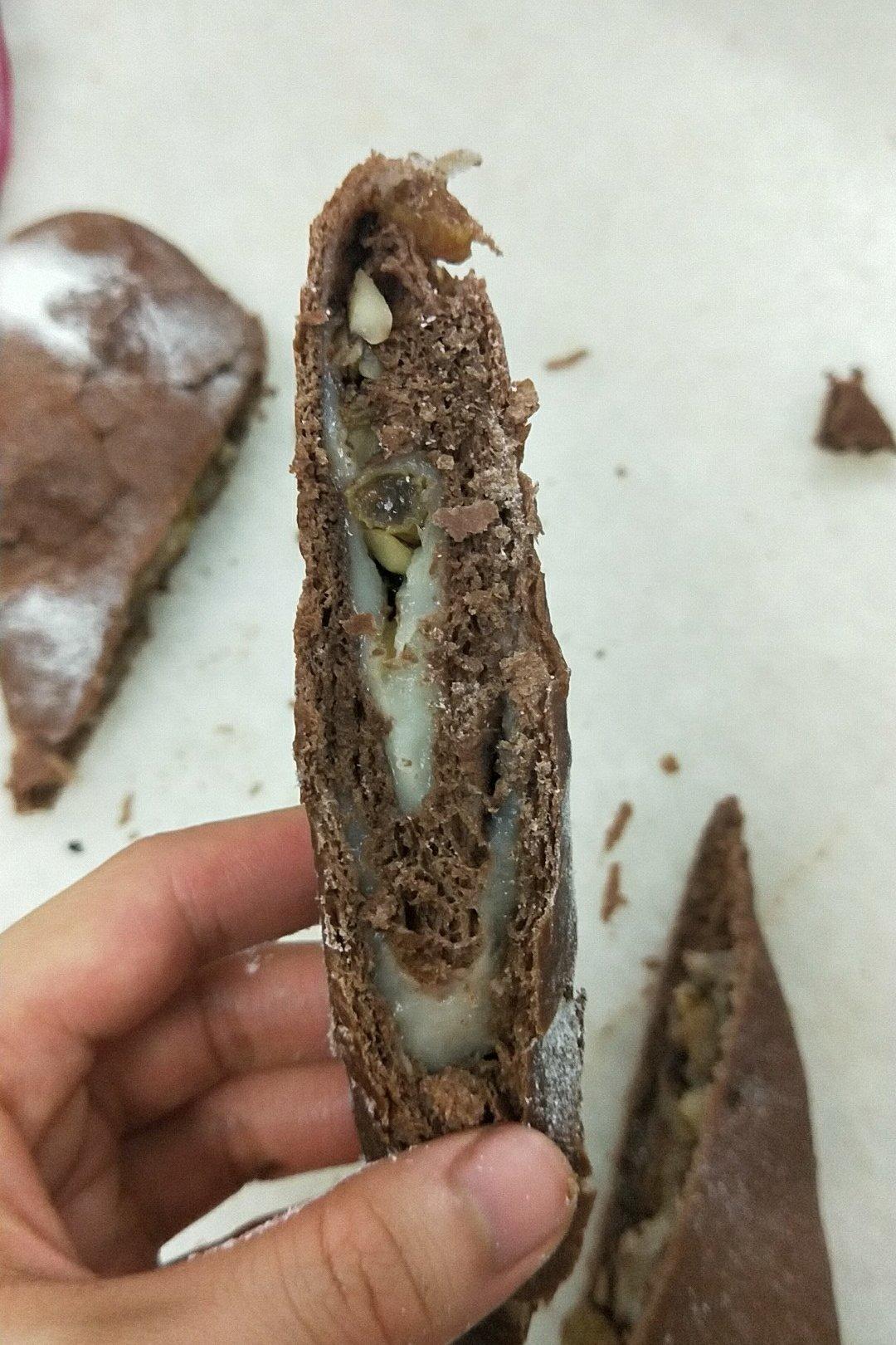 巧克力麻薯软欧包