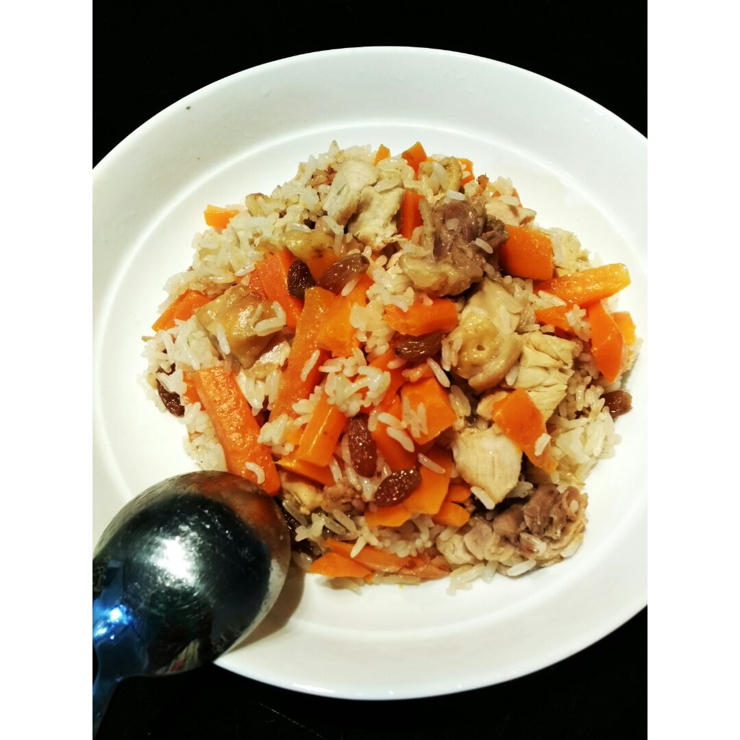 鸡肉手抓饭（新疆味道）