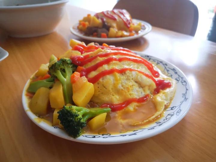 这是头牌了丨好吃的飞起来～🍛咖喱蛋包饭