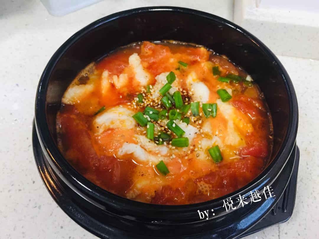 番茄巴沙鱼（汤汁开胃，鱼肉嫩滑）