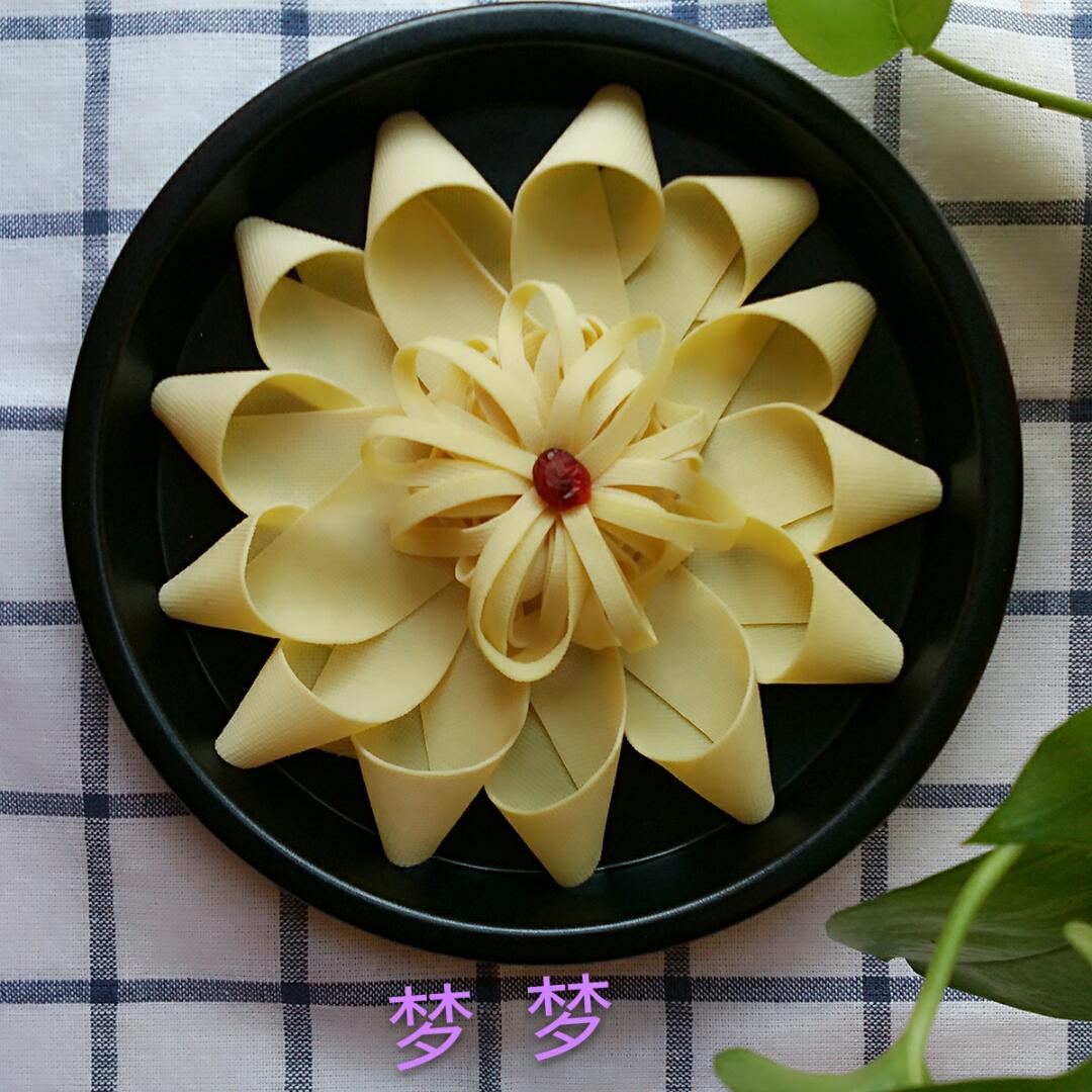 梦梦aini做的千张摆盘