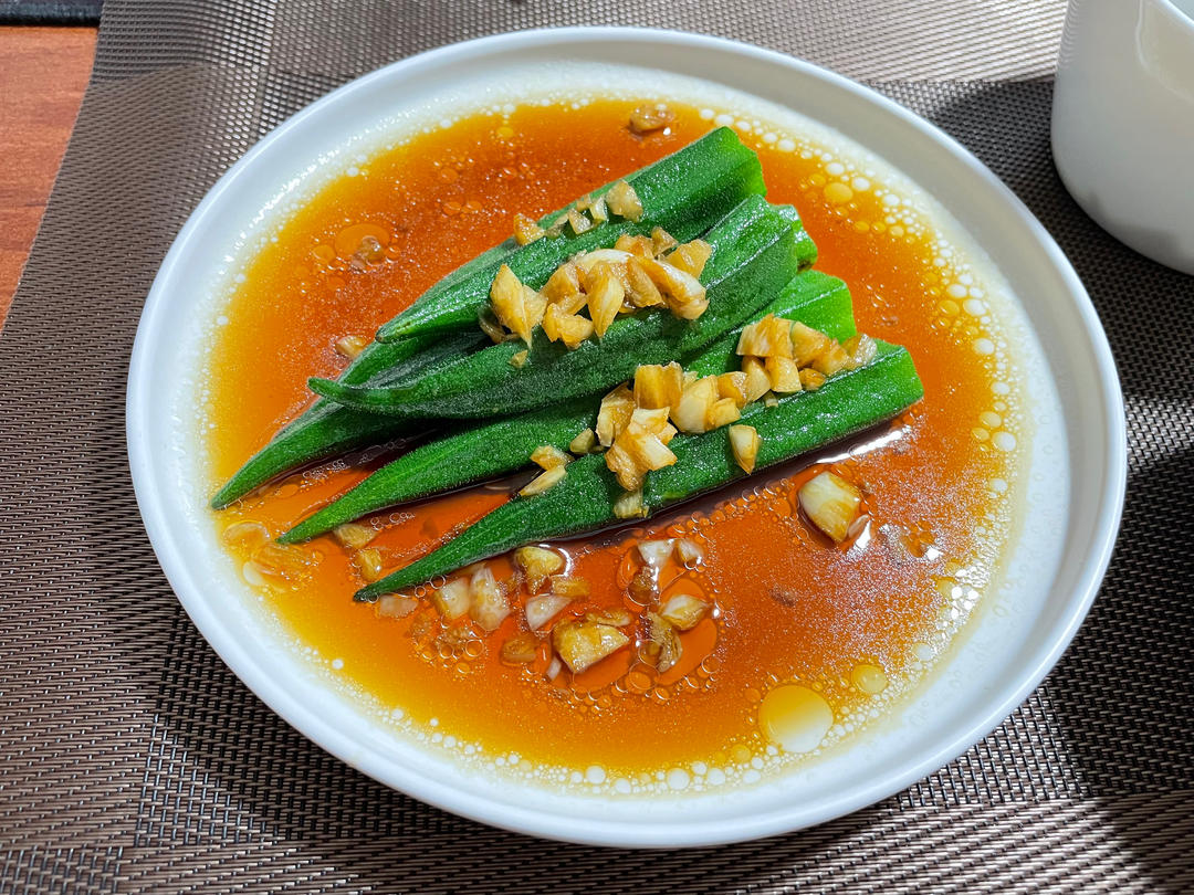 蒜蓉秋葵