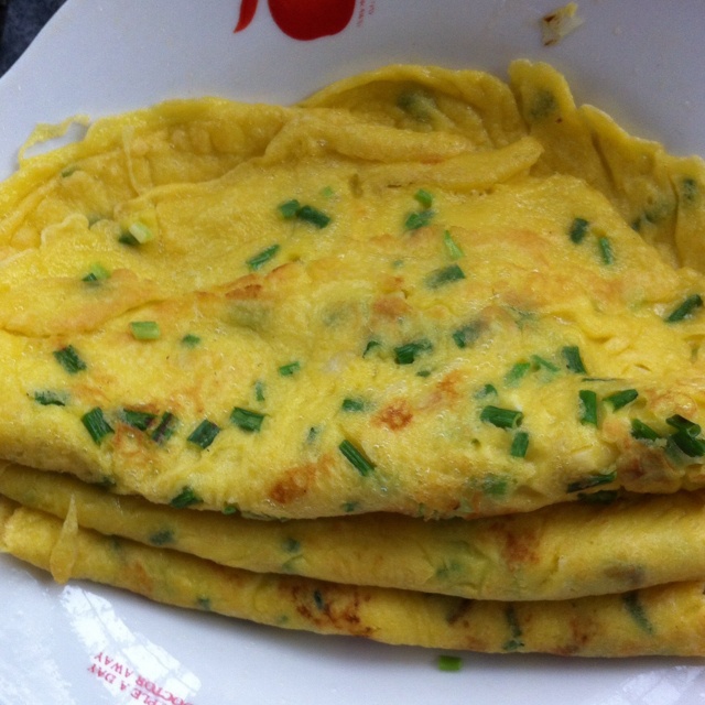 葱花鸡蛋饼