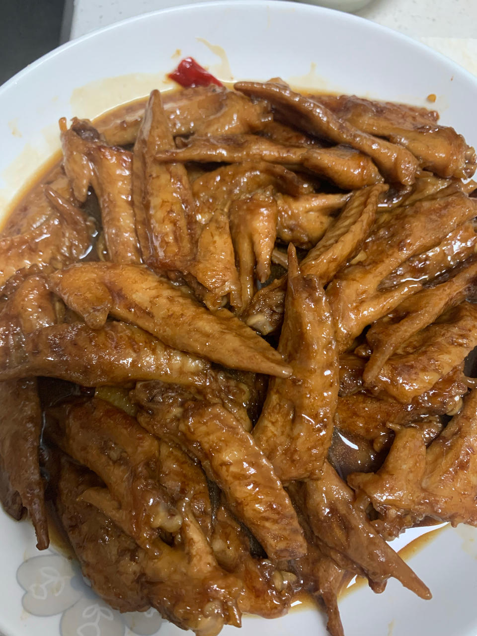 夏日里的下酒小菜—红烧鸡翅尖