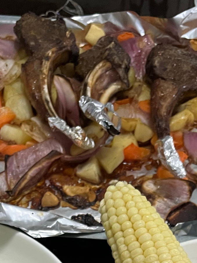 超好吃的烤羊排烤箱版