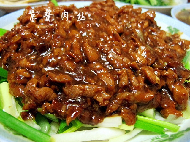 京酱肉丝