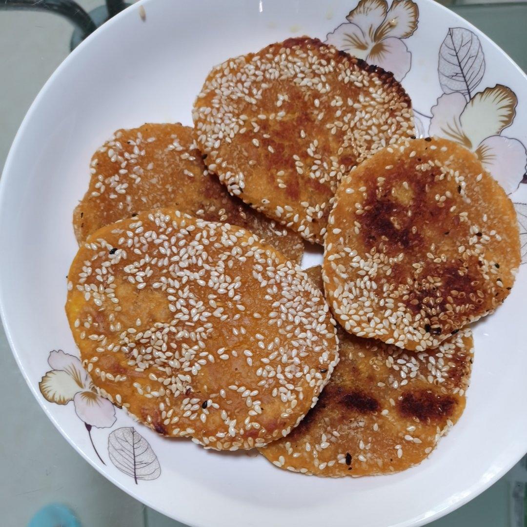平底锅就能做!香甜软糯的南瓜饼