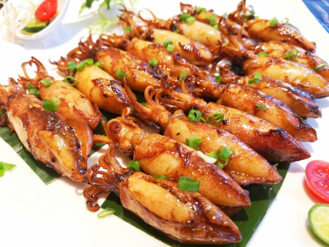 小亦小小做的豉油皇鱿鱼筒