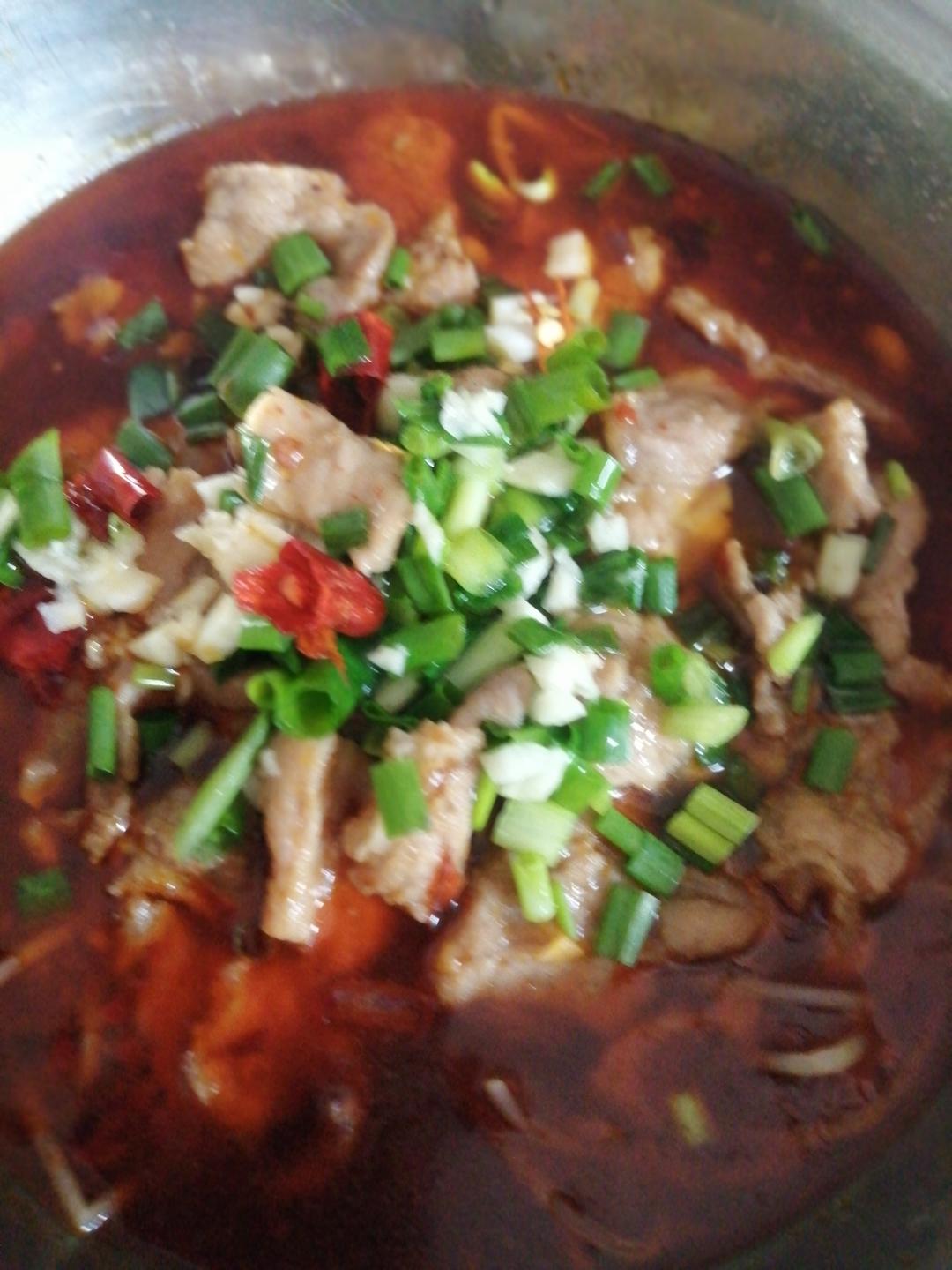 家庭版水煮肉片（零失败）