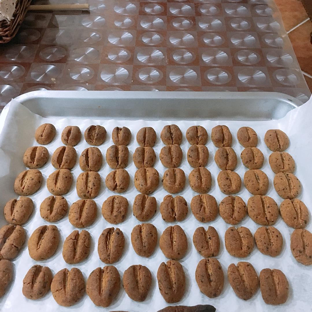 咖啡豆豆饼干