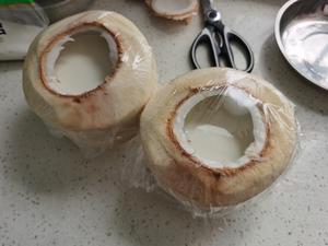 不用称！10分钟搞掂奶香味超足的椰子冻的做法 步骤7