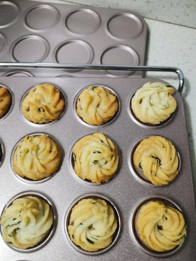 酥脆咸味葱香曲奇