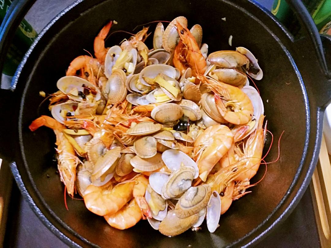辣炒花甲