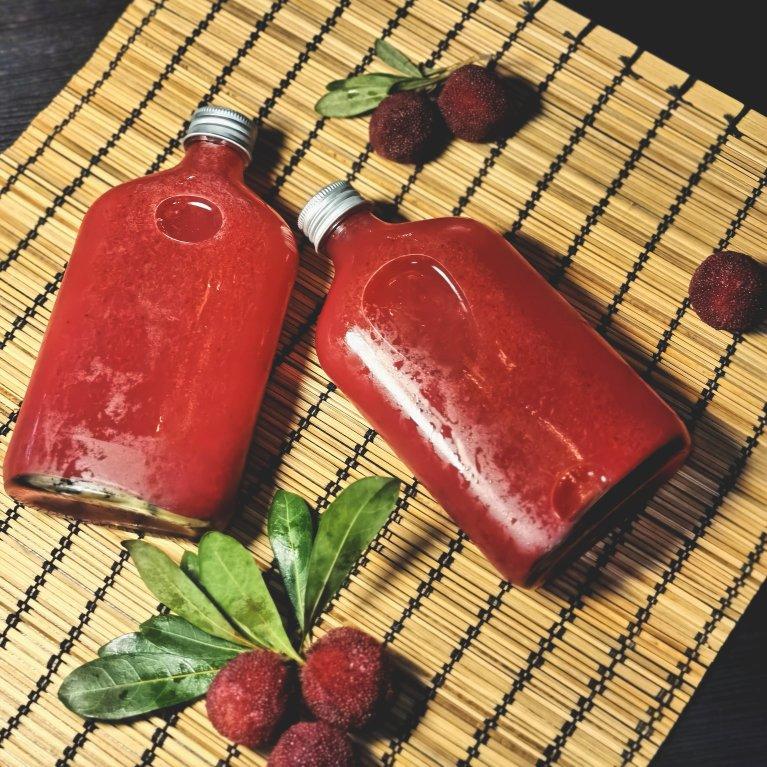 杨梅茉莉冰茶（模仿霸气杨梅）