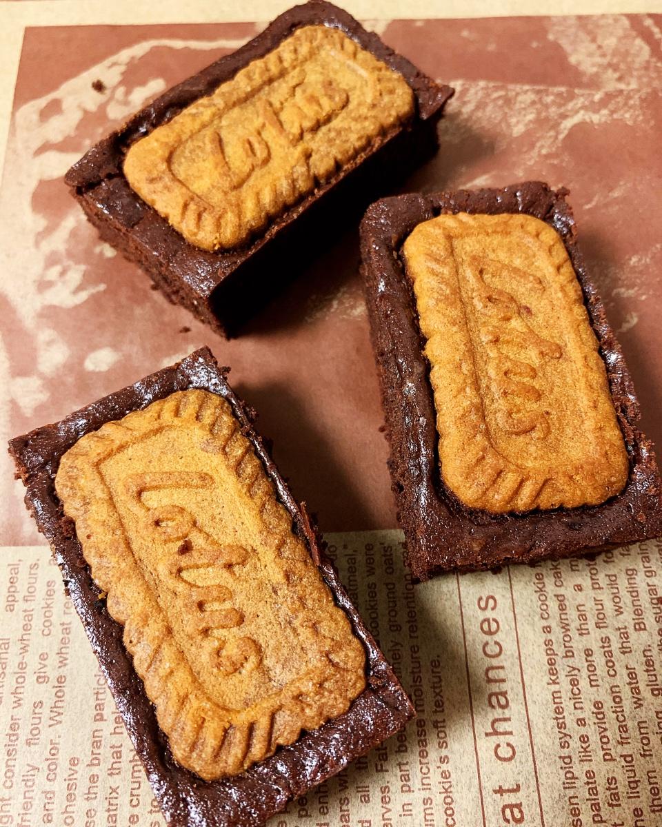 巧克力控必入，焦糖曲奇布朗尼