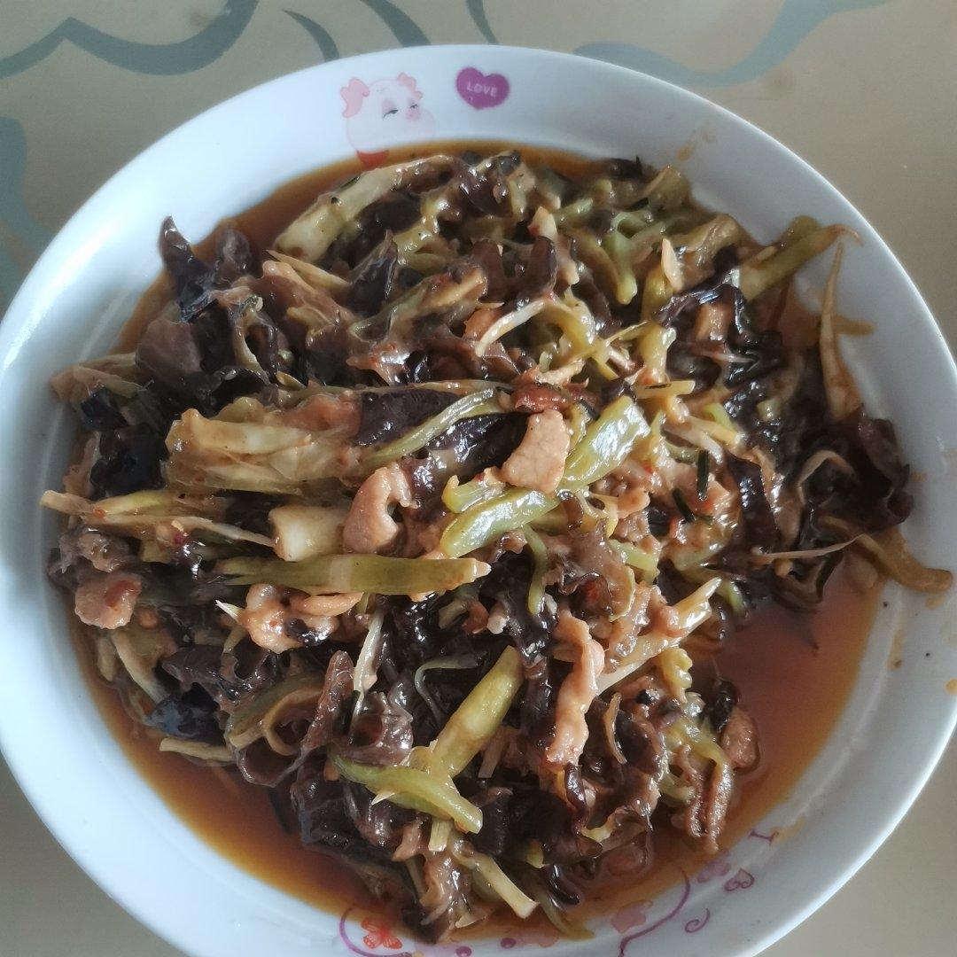 简易版鱼香肉丝