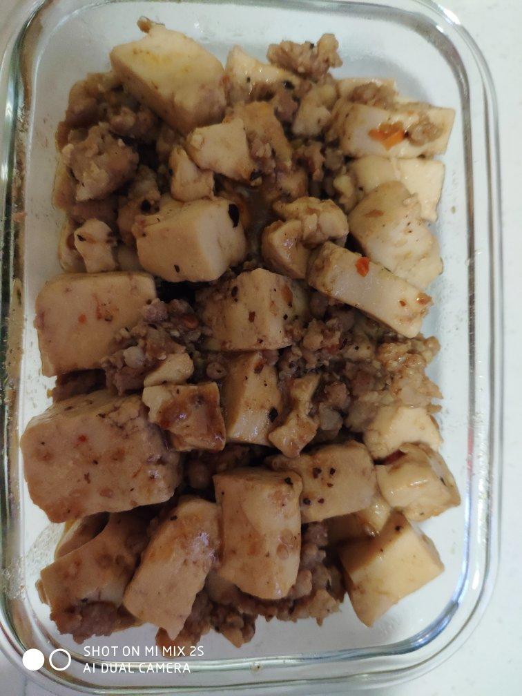 家常菜-肉末豆腐