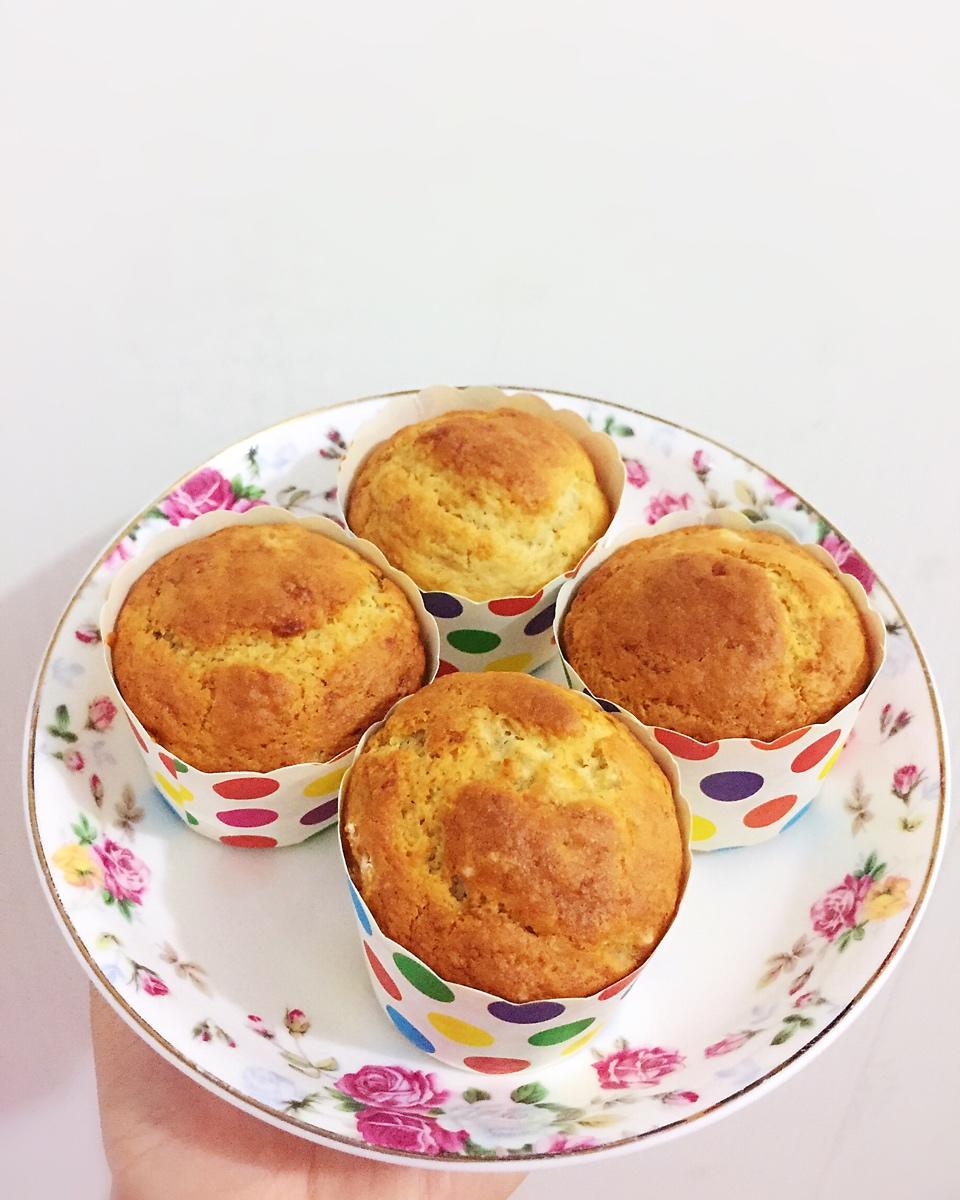 少女心的香蕉蔓越莓玛芬