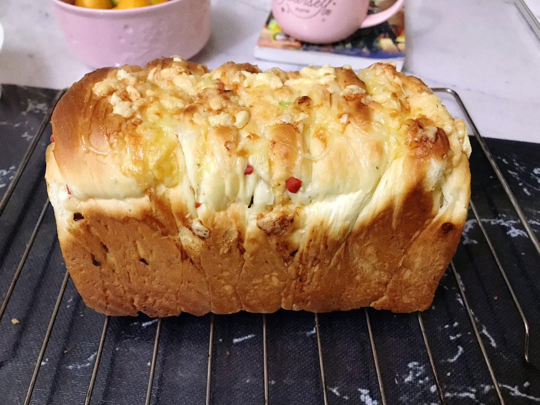 肉松吐司【超多料香爆马苏里拉】