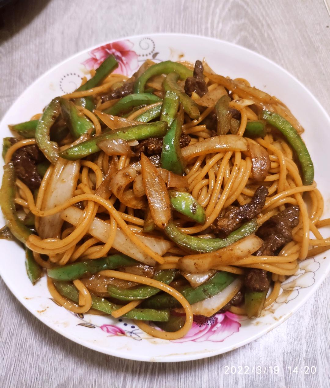比餐厅好吃的黑椒牛柳意面🍝零失败简单教程