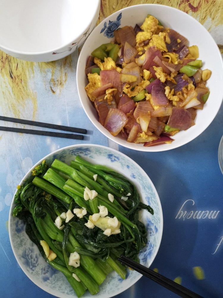 超级好吃的洋葱炒鸡蛋