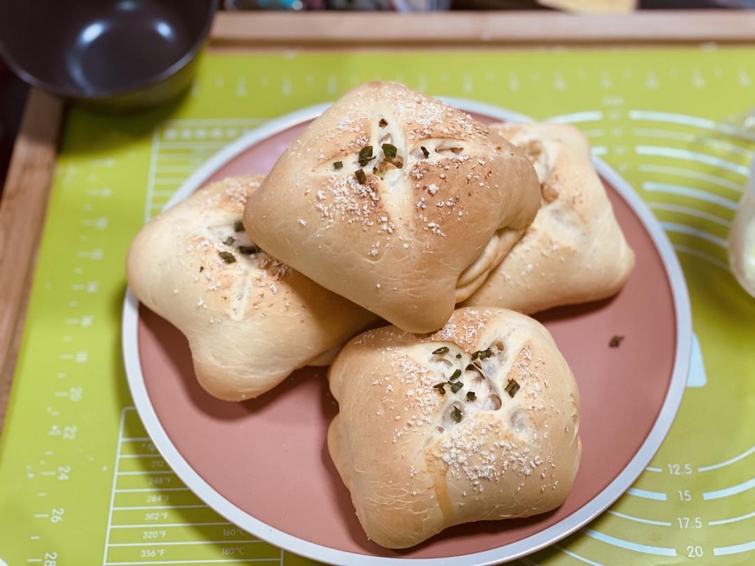 芝士熏鸡面包（万用方子）
