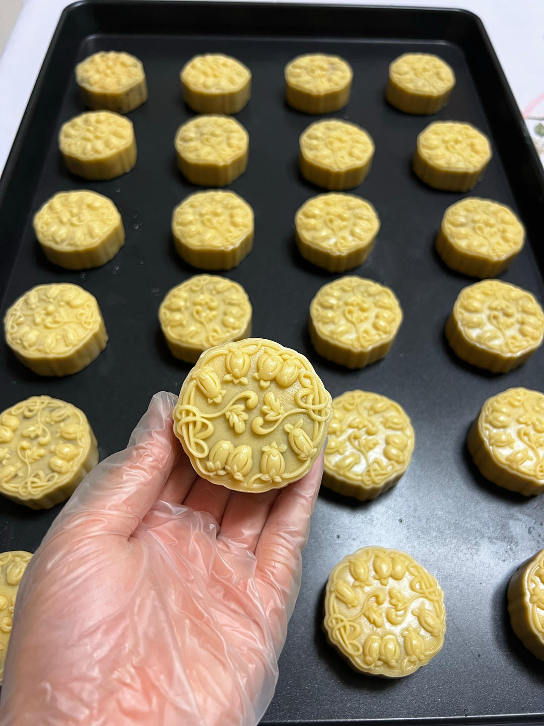 广式凤梨月饼（2020最火的款隔夜回油）