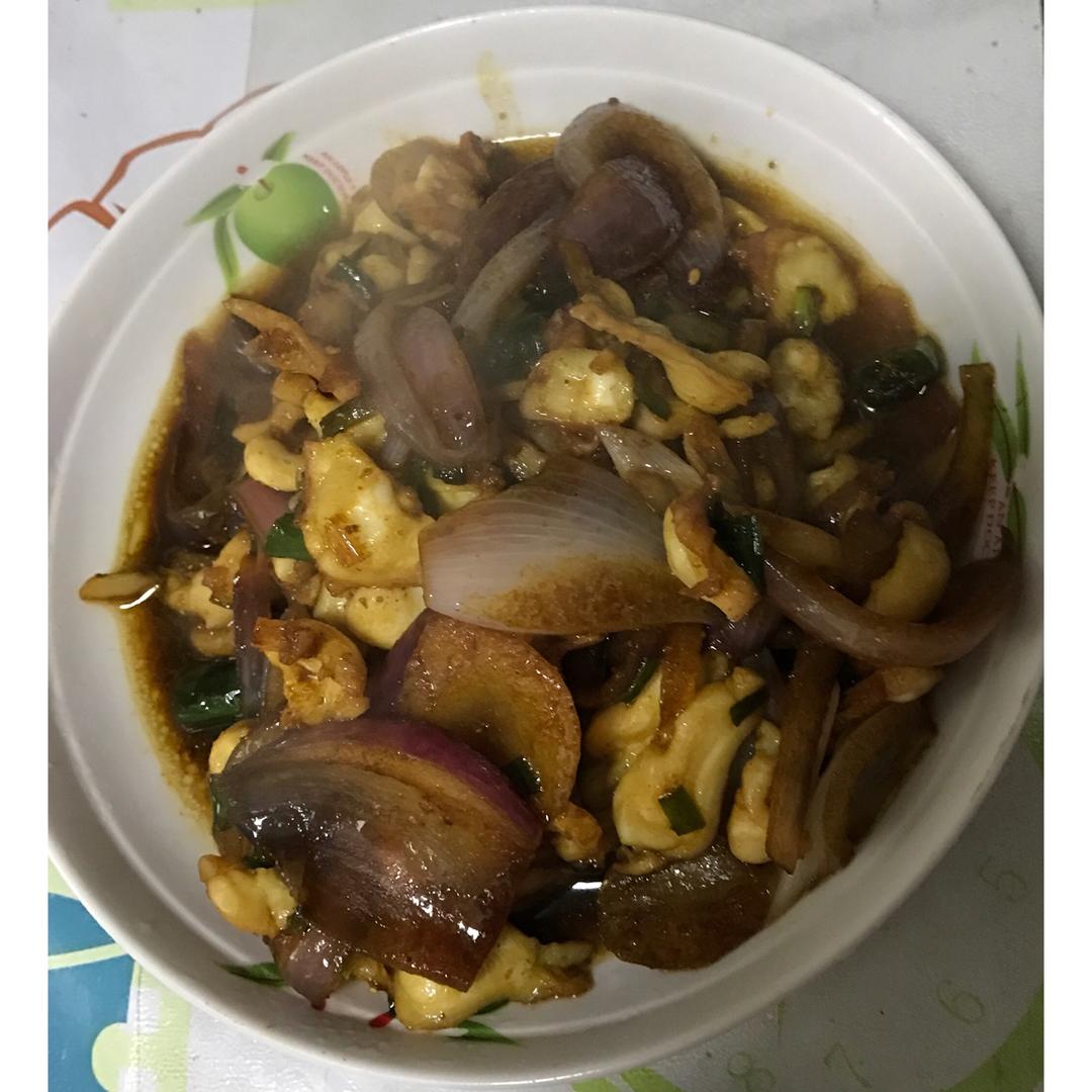 洋葱爆炒鱿鱼