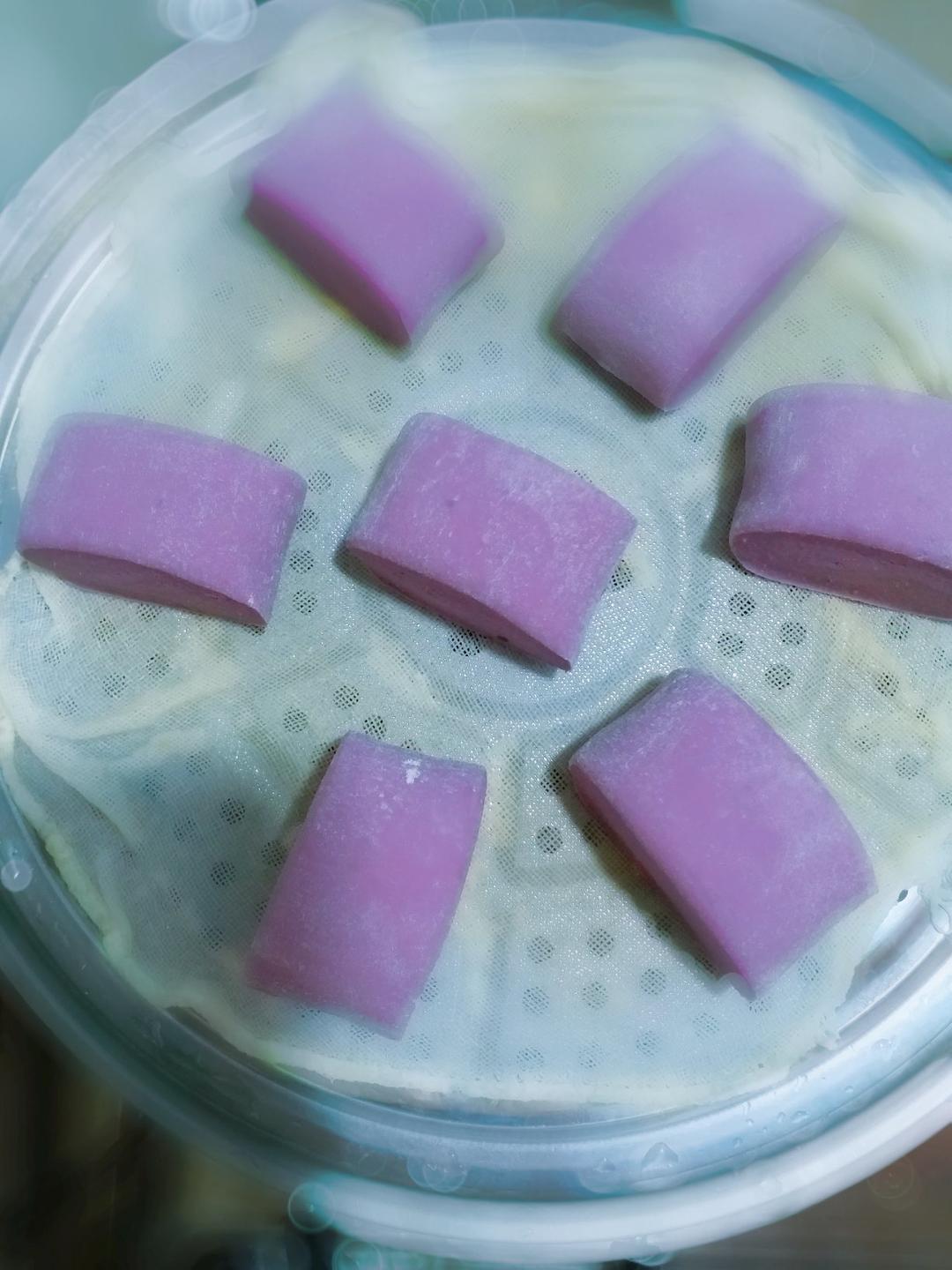 紫薯馒头，包子