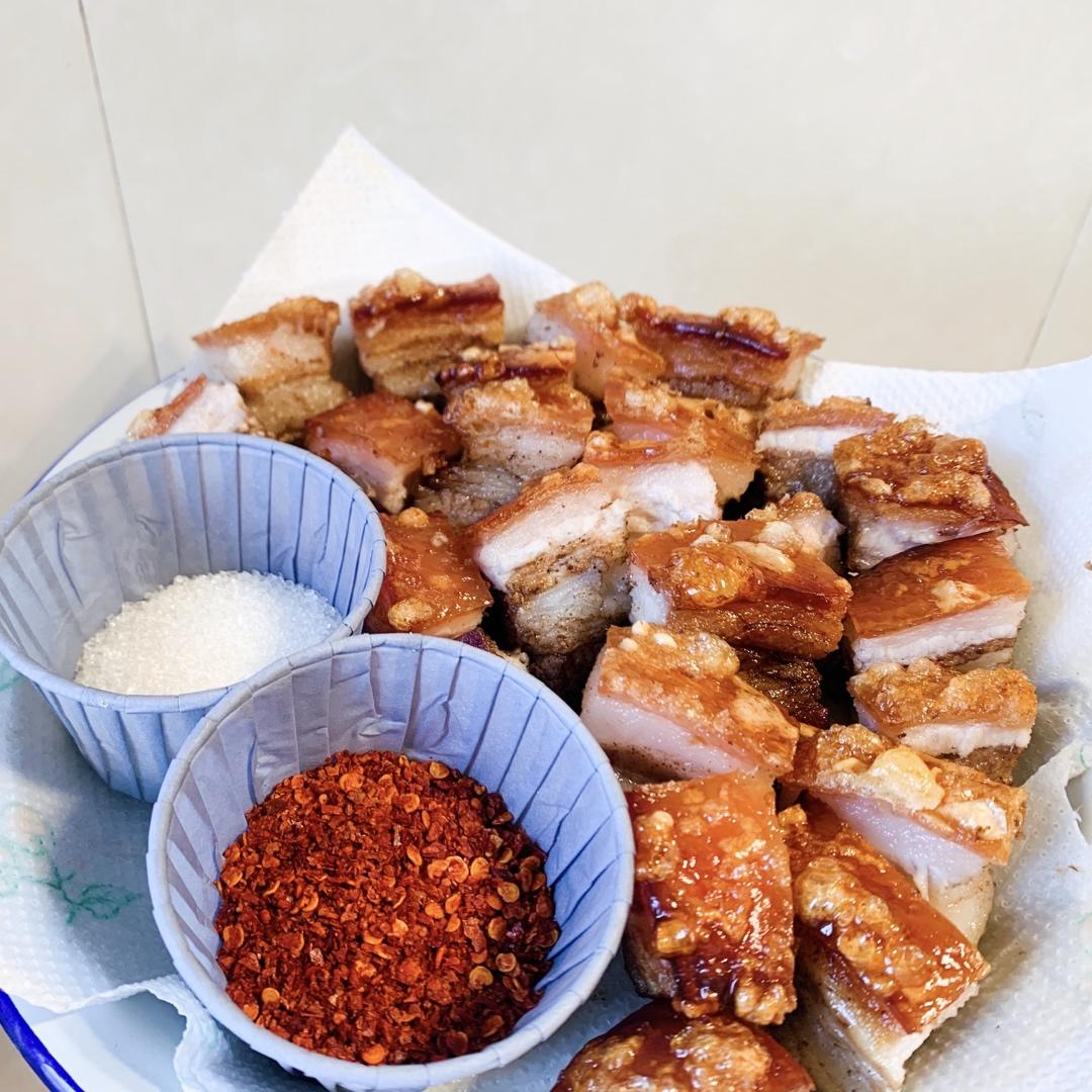 咔嚓脆的脆皮烧肉