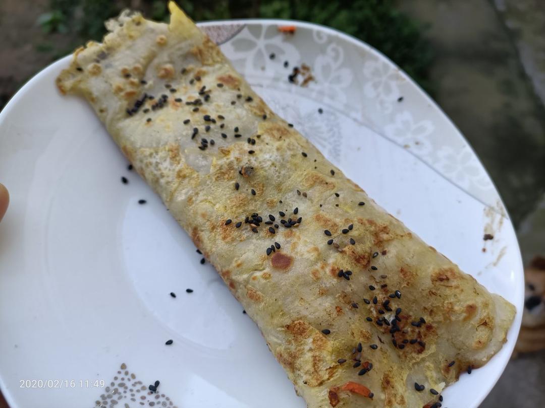 平底锅煎饼果子