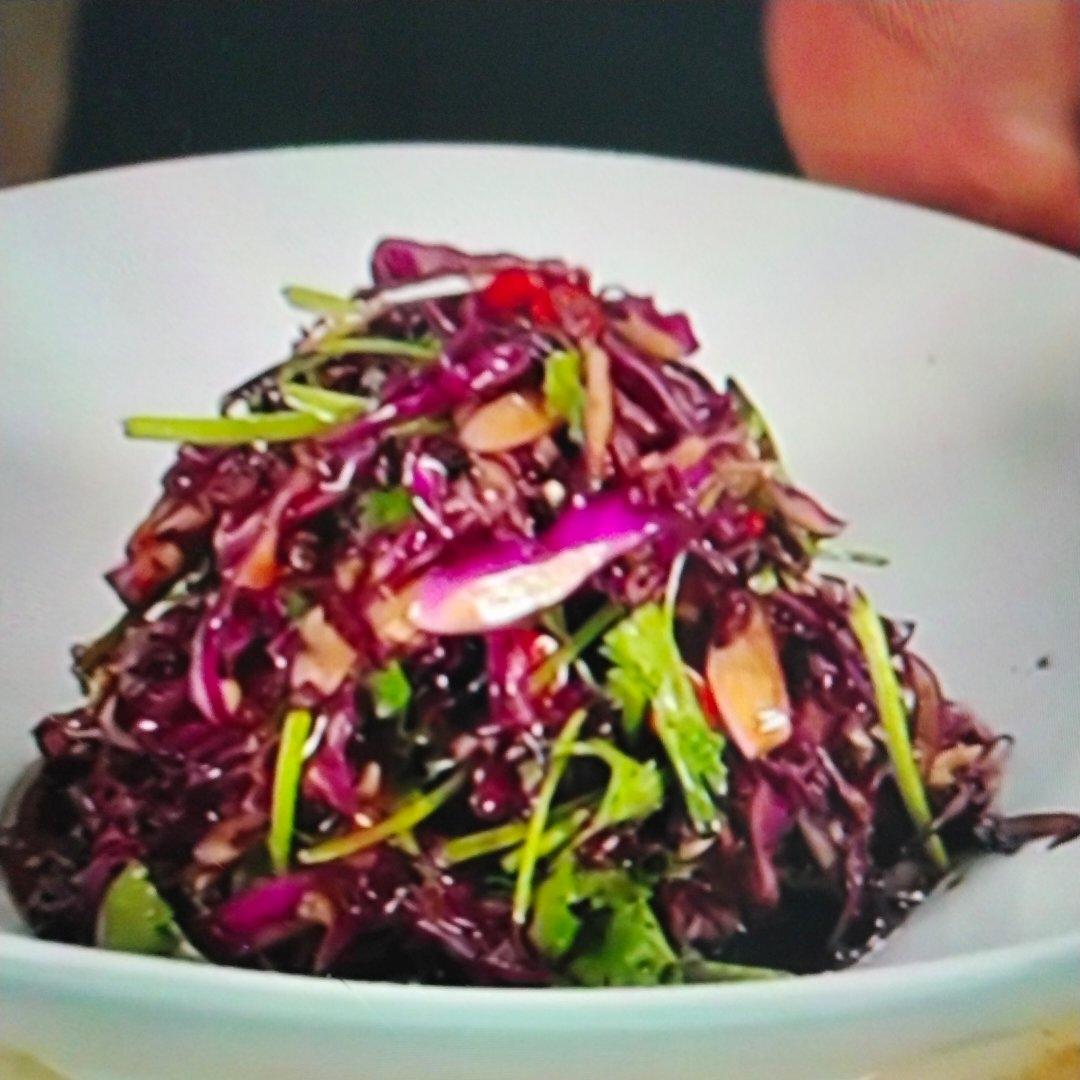 巧拌紫甘蓝