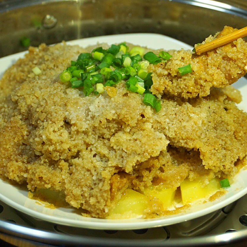 土豆粉蒸肉