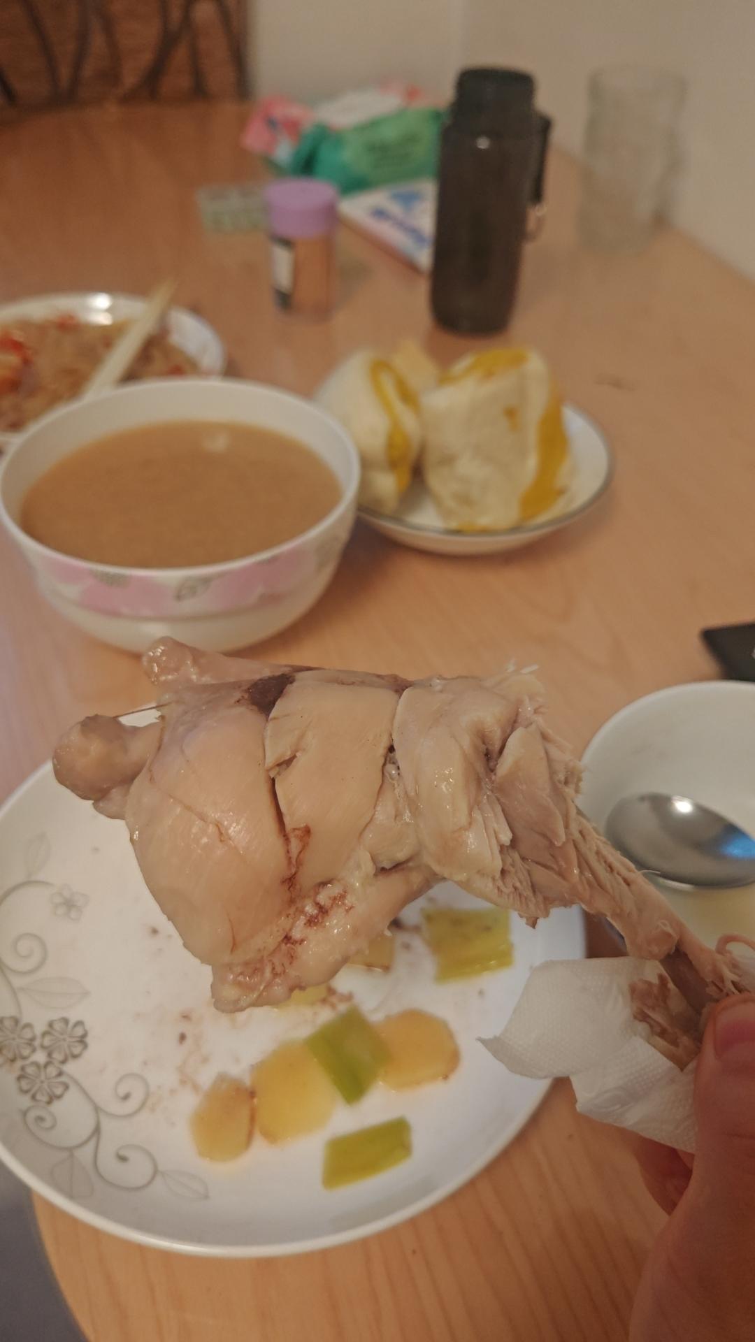 蒸鸡腿（超级简单）