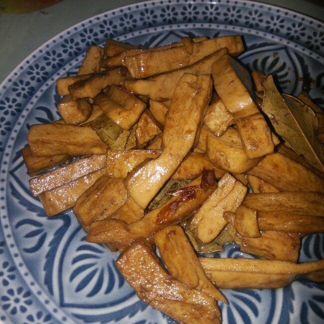 可乐豆腐干