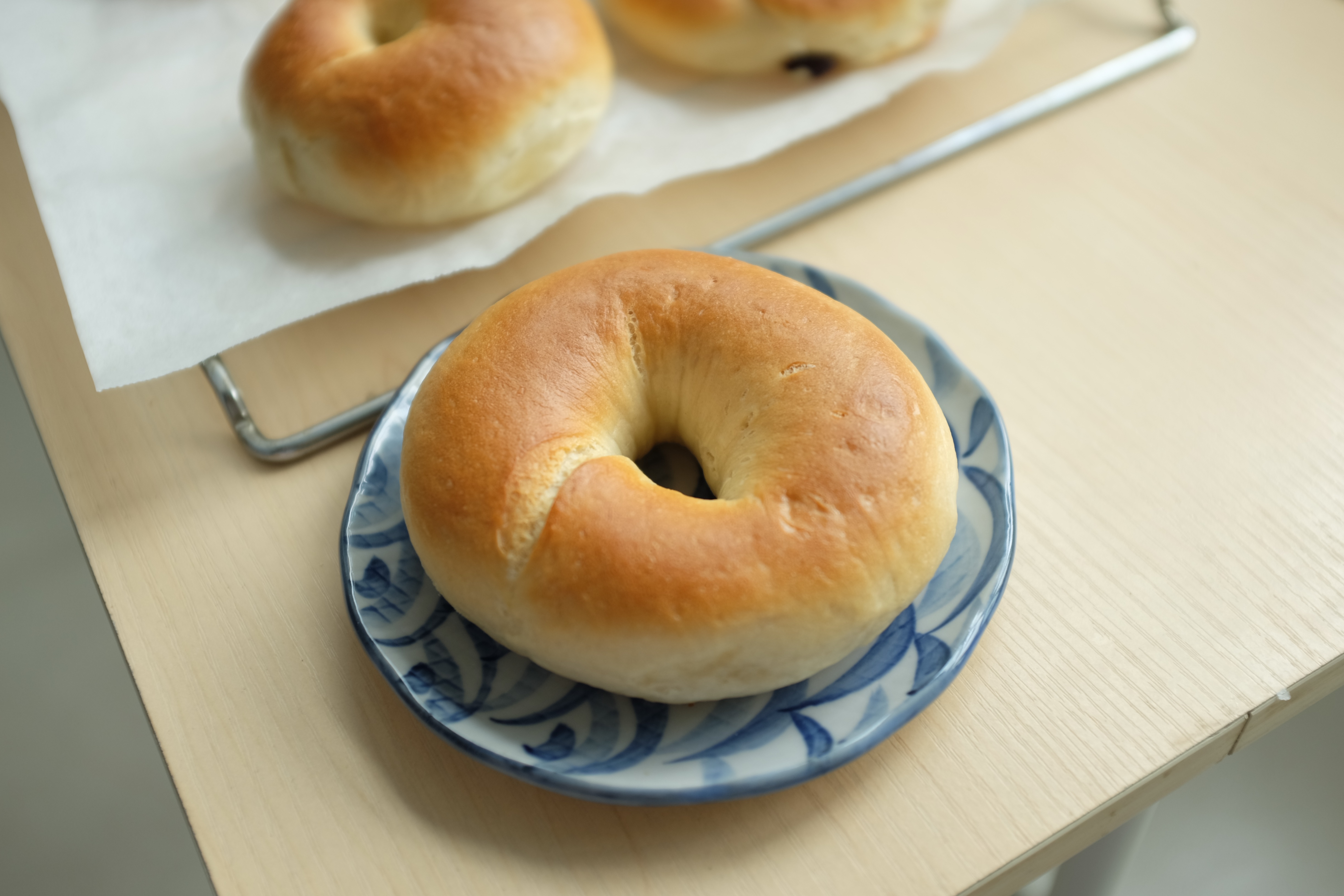 黑芝麻全麦贝果