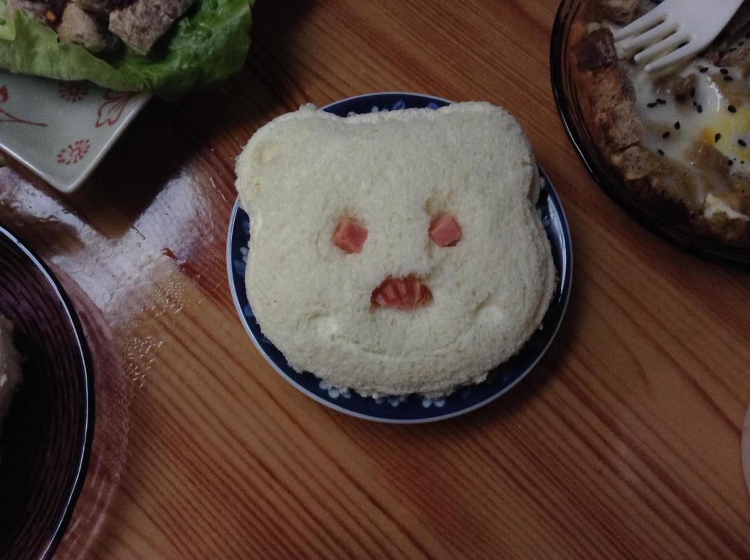 纯奶手撕吐司的做法 步骤1