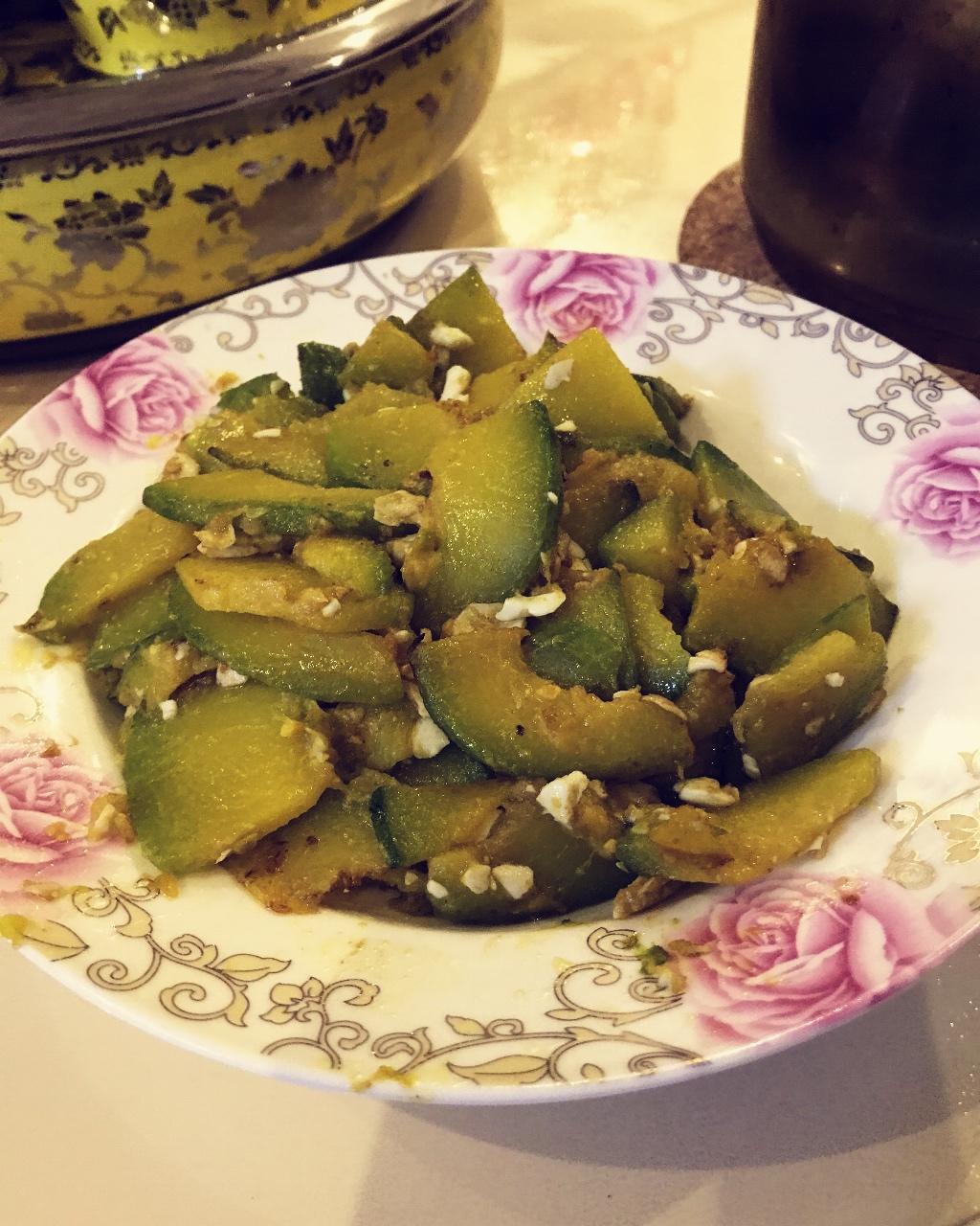 咸蛋炒南瓜