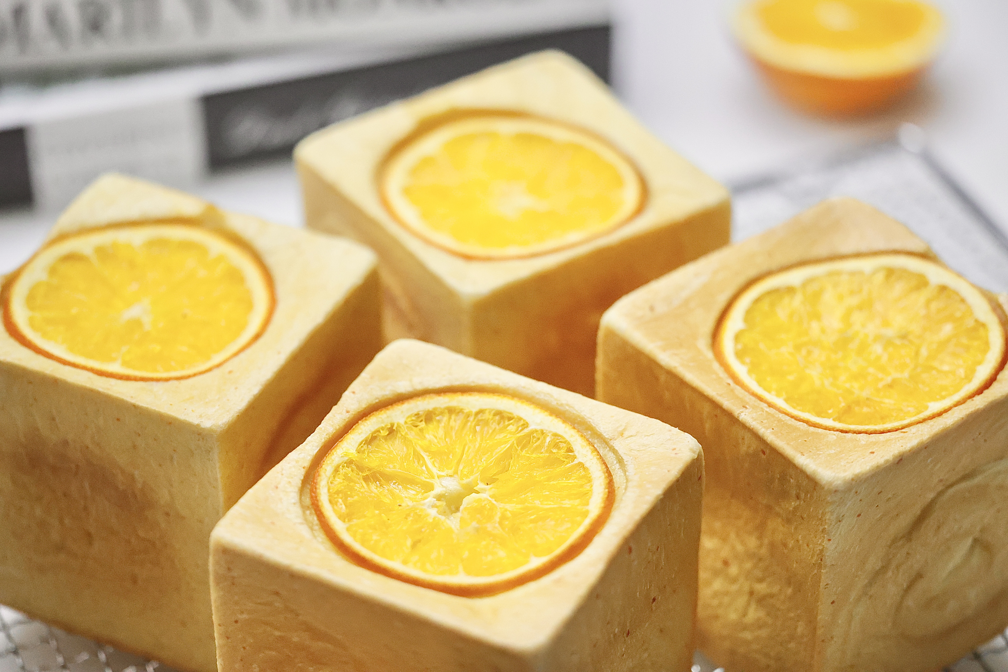 香橙🍊迷你吐司🍞/橙心橙意/250克水立方的做法 步骤21