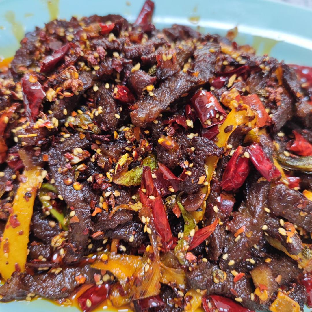 省油快速版干煸牛肉丝