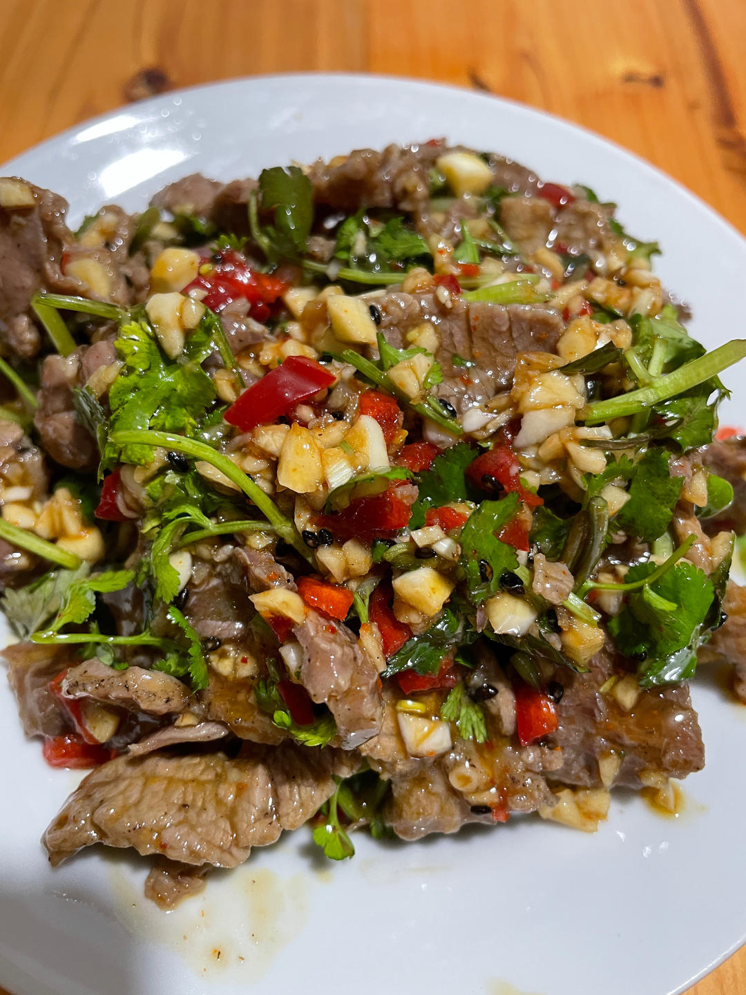 丈母娘吃了都夸的凉拌香菜牛肉