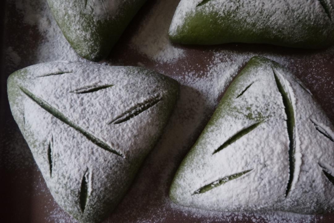 抹茶蜜豆奶酪软欧