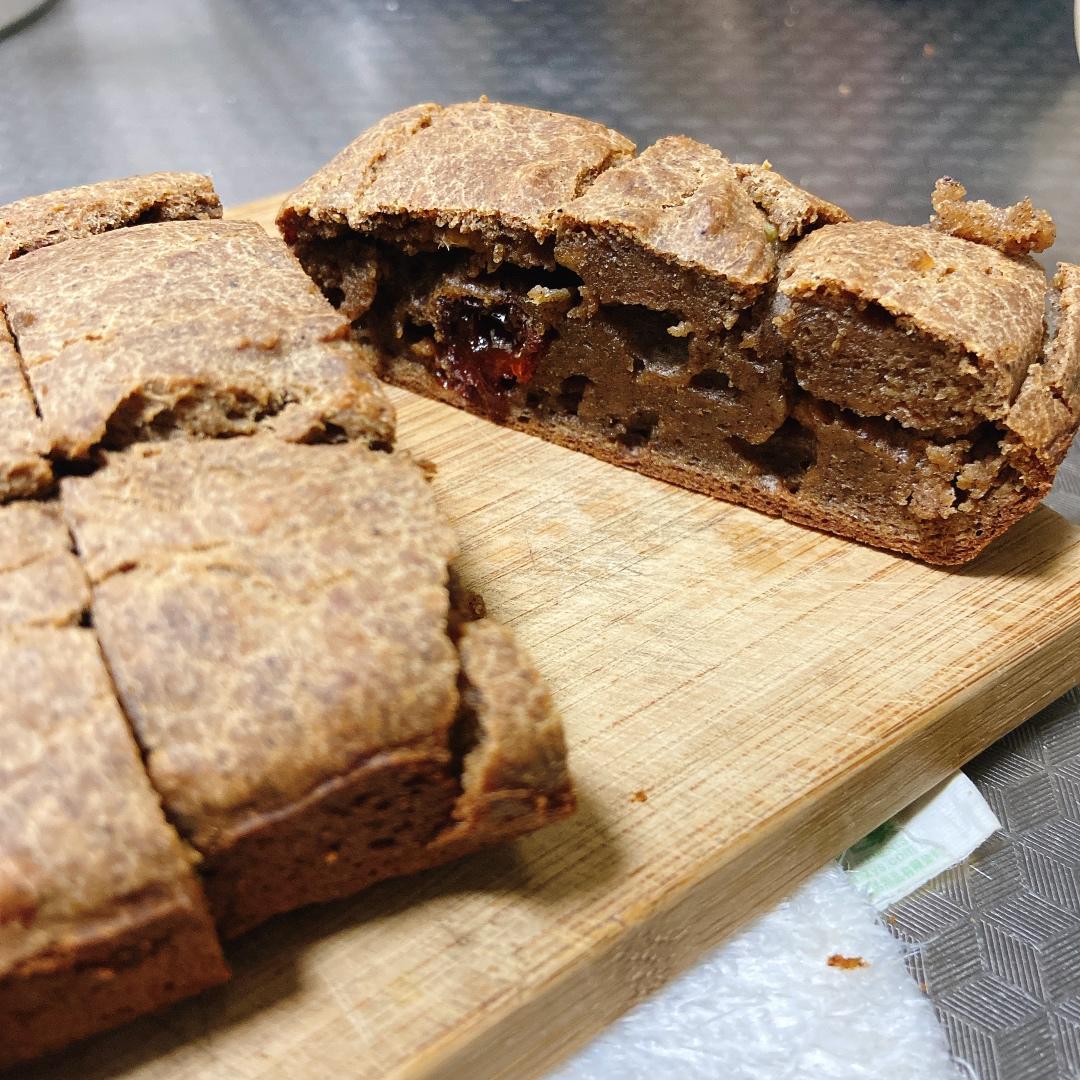 全麦特浓摩卡朗姆提子快手面包【健康主食】