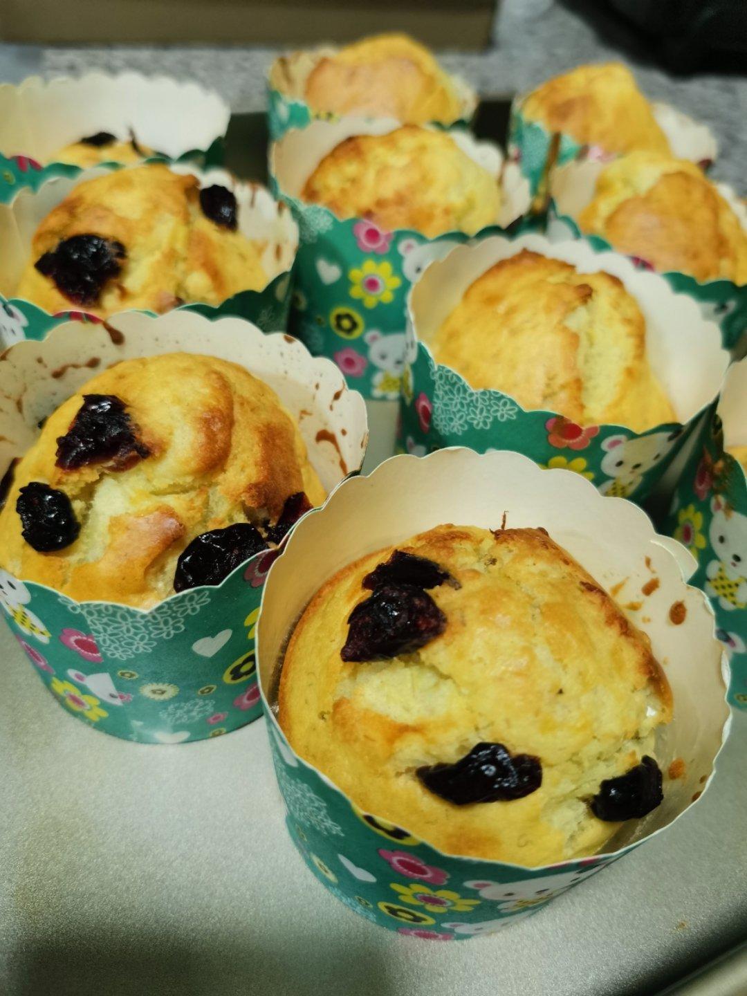 马芬 纸杯蛋糕cupcake香蕉松糕